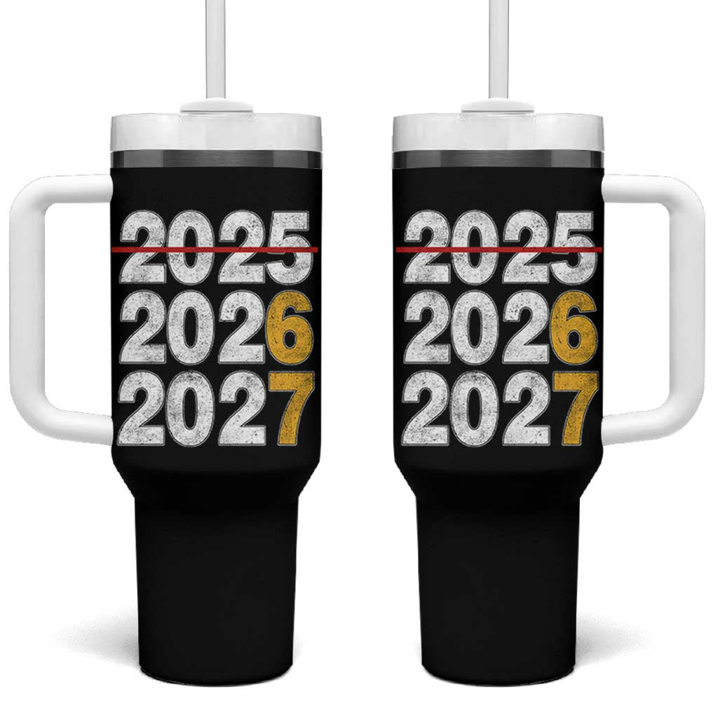 Funny 67 New Year Tumbler With Handle Happy New Year 2026 2027 Six Seven Meme - Wonder Print Shop