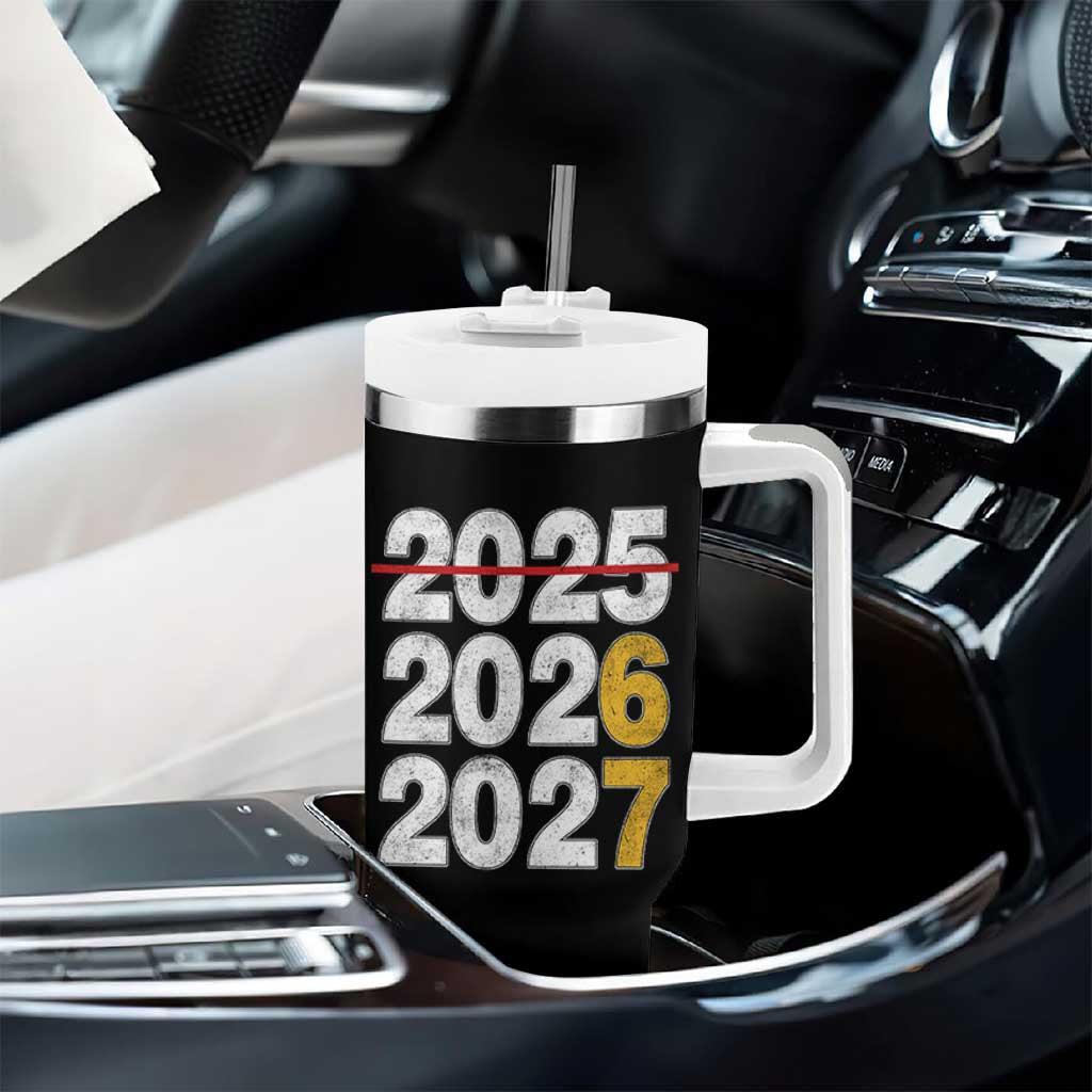 Funny 67 New Year Tumbler With Handle Happy New Year 2026 2027 Six Seven Meme - Wonder Print Shop