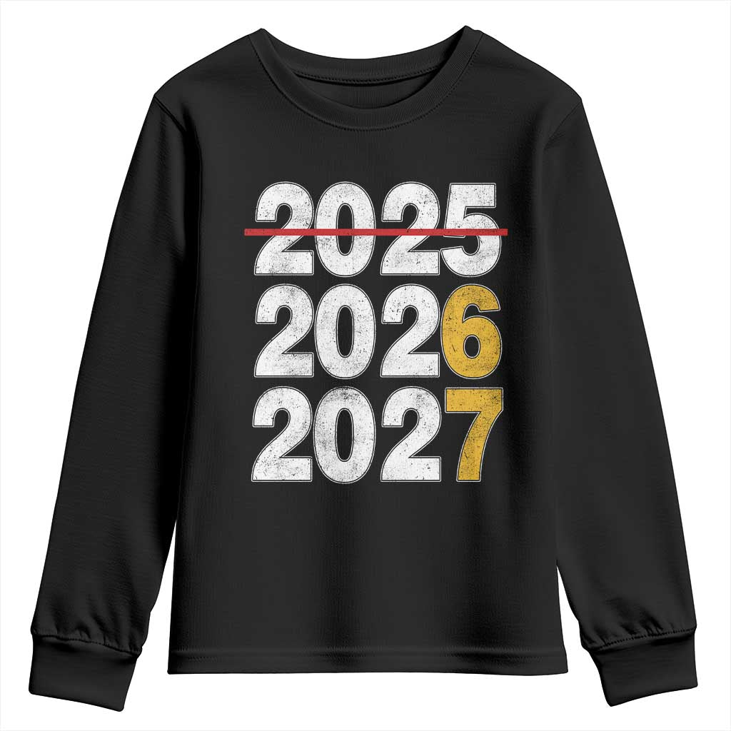 Funny 67 New Year Youth Sweatshirt Happy New Year 2026 2027 Six Seven Meme - Wonder Print Shop