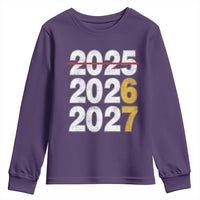 Funny 67 New Year Youth Sweatshirt Happy New Year 2026 2027 Six Seven Meme - Wonder Print Shop