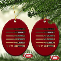 Melanin Black Teacher Ceramic Ornament We Can Be Different On The Outside But We Have The Same Heart Inside
