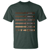 Melanin Black Teacher T Shirt We Can Be Different On The Outside But We Have The Same Heart Inside