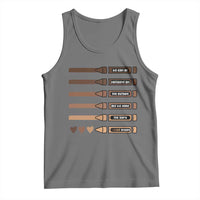 Melanin Black Teacher Tank Top We Can Be Different On The Outside But We Have The Same Heart Inside