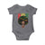 Proud Black African American Baby Onesie God Says I Am Black History Month Afro Girl