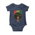 Proud Black African American Baby Onesie God Says I Am Black History Month Afro Girl