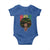 Proud Black African American Baby Onesie God Says I Am Black History Month Afro Girl