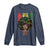 Proud Black African American Long Sleeve Shirt God Says I Am Black History Month Afro Girl
