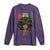 Proud Black African American Long Sleeve Shirt God Says I Am Black History Month Afro Girl