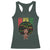 Proud Black African American Racerback Tank Top God Says I Am Black History Month Afro Girl