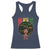 Proud Black African American Racerback Tank Top God Says I Am Black History Month Afro Girl