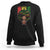 Proud Black African American Sweatshirt God Says I Am Black History Month Afro Girl
