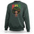 Proud Black African American Sweatshirt God Says I Am Black History Month Afro Girl