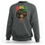 Proud Black African American Sweatshirt God Says I Am Black History Month Afro Girl