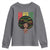 Proud Black African American Youth Sweatshirt God Says I Am Black History Month Afro Girl