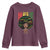 Proud Black African American Youth Sweatshirt God Says I Am Black History Month Afro Girl