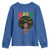 Proud Black African American Youth Sweatshirt God Says I Am Black History Month Afro Girl