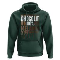 Funny Chocolit 100% Hoodie African American Melanin Black Pride