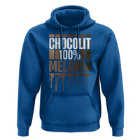 Funny Chocolit 100% Hoodie African American Melanin Black Pride