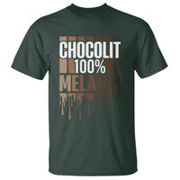 Funny Chocolit 100% T Shirt African American Melanin Black Pride