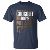 Funny Chocolit 100% T Shirt African American Melanin Black Pride