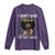 Proud Black African American Long Sleeve Shirt I Don't Have Attitude I've Got A Personality Glitter Print