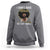 Proud Black African American Sweatshirt I Don't Have Attitude I've Got A Personality Glitter Print