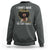Proud Black African American Sweatshirt I Don't Have Attitude I've Got A Personality Glitter Print