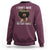 Proud Black African American Sweatshirt I Don't Have Attitude I've Got A Personality Glitter Print