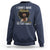 Proud Black African American Sweatshirt I Don't Have Attitude I've Got A Personality Glitter Print