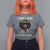 Proud Black African American T Shirt For Women I Don't Have Attitude I've Got A Personality Glitter Print