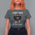 Proud Black African American T Shirt For Women I Don't Have Attitude I've Got A Personality Glitter Print