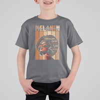 Melanin Every Shade Slays T Shirt For Kid Melanin Afro Queen African American Pride