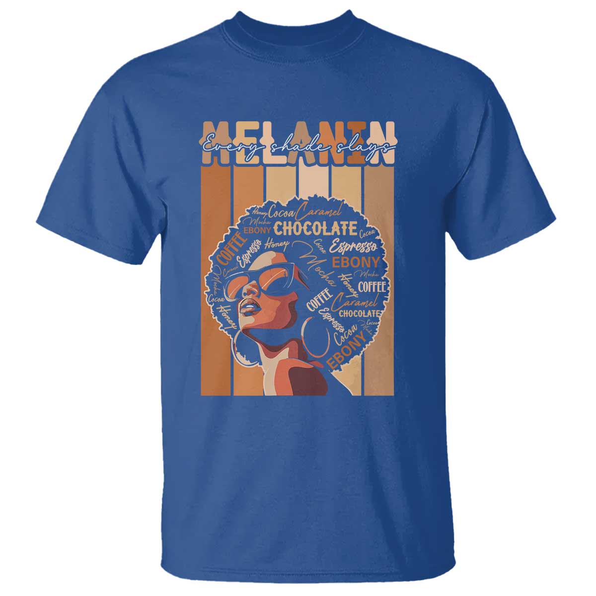 Melanin Every Shade Slays T Shirt Melanin Afro Queen African American Pride