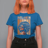 Melanin Every Shade Slays T Shirt For Women Melanin Afro Queen African American Pride
