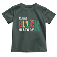 Celebrate Black History Toddler T Shirt African American History Africa Map