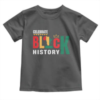 Celebrate Black History Toddler T Shirt African American History Africa Map