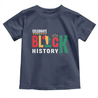 Celebrate Black History Toddler T Shirt African American History Africa Map