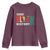 Celebrate Black History Youth Sweatshirt African American History Africa Map