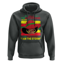 Proud Black African American Hoodie They Whispered To Her You Can't Withstand The Storm Black History Month