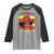 Proud Black African American Raglan Shirt They Whispered To Her You Can't Withstand The Storm Black History Month