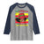 Proud Black African American Raglan Shirt They Whispered To Her You Can't Withstand The Storm Black History Month