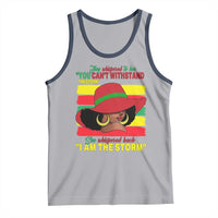 Proud Black African American Tank Top They Whispered To Her You Can't Withstand The Storm Black History Month