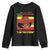 Proud Black African American Youth Sweatshirt They Whispered To Her You Can't Withstand The Storm Black History Month