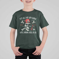 Funny Pirate T Shirt For Kid Its All Fun And Games Until Someone Loses An Eye - Wonder Print Shop