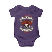 Let The Pirate Shenanigans Begin Baby Onesie Funny Crossbones Freebooter - Wonder Print Shop