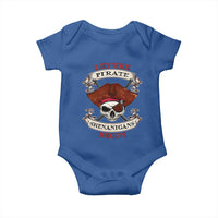 Let The Pirate Shenanigans Begin Baby Onesie Funny Crossbones Freebooter - Wonder Print Shop