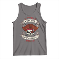 Let The Pirate Shenanigans Begin Tank Top Funny Crossbones Freebooter - Wonder Print Shop
