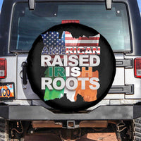 Irish American Spare Tire Cover American Raised Irish Roots St Patrick's Day