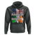 Irish American Hoodie American Raised Irish Roots St Patrick's Day