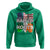 Irish American Hoodie American Raised Irish Roots St Patrick's Day